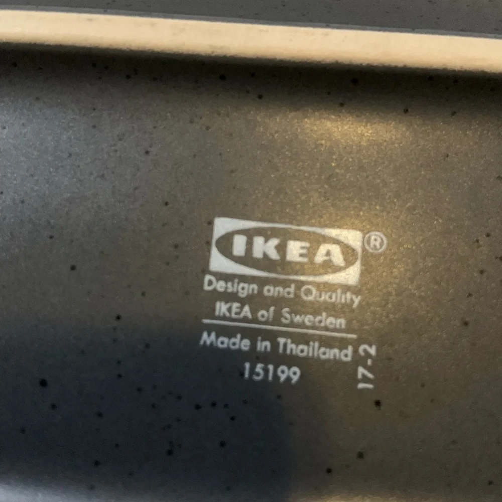 IKEA 15199 17-2 Rectangular Dinner Serving Plate Tray 13” x 6.25” Kitchen Dining